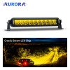 AURORA S5 Slim LED Light Bar 2850 Lumens Osram Chip | Yellow Color | 10 Inch | 50W 